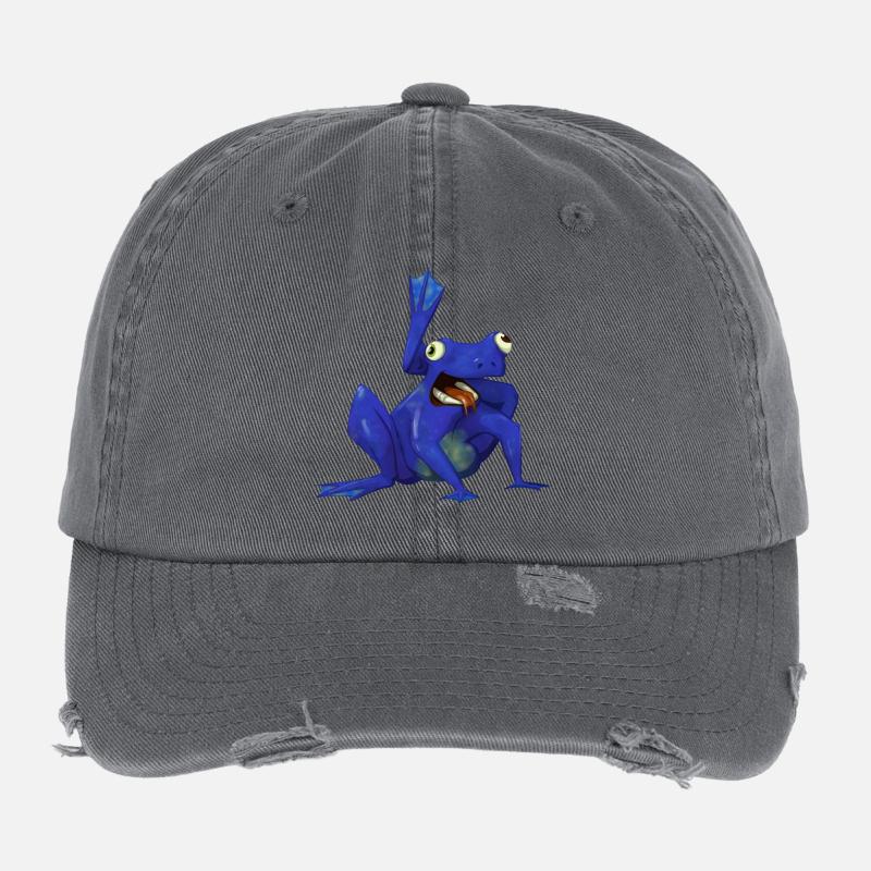 Yogi frog Flexfit Vintage Destroyed Cap