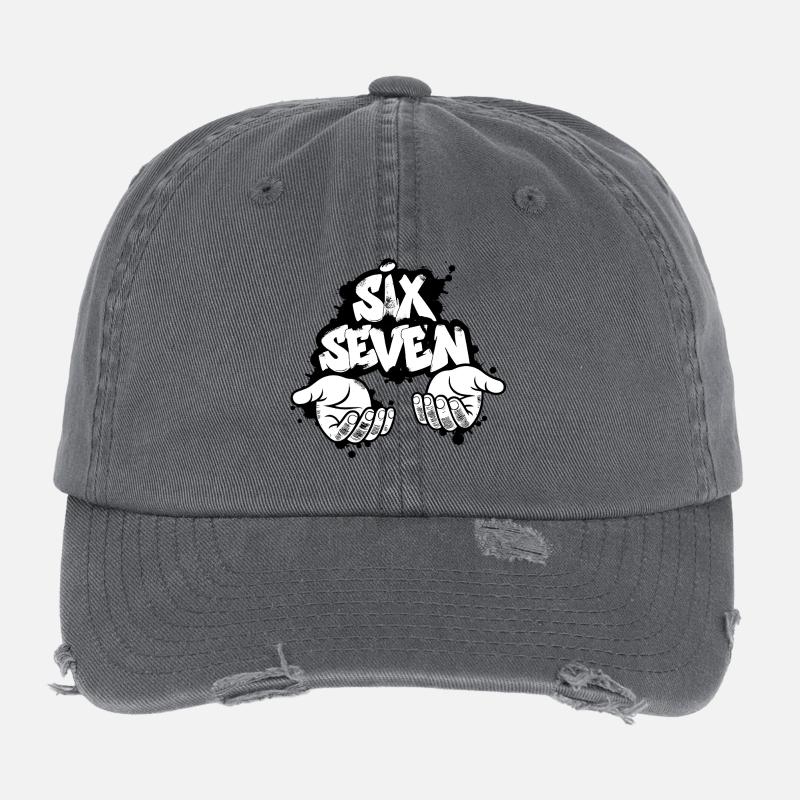 Six Seven Graffiti Flexfit Vintage Destroyed Cap