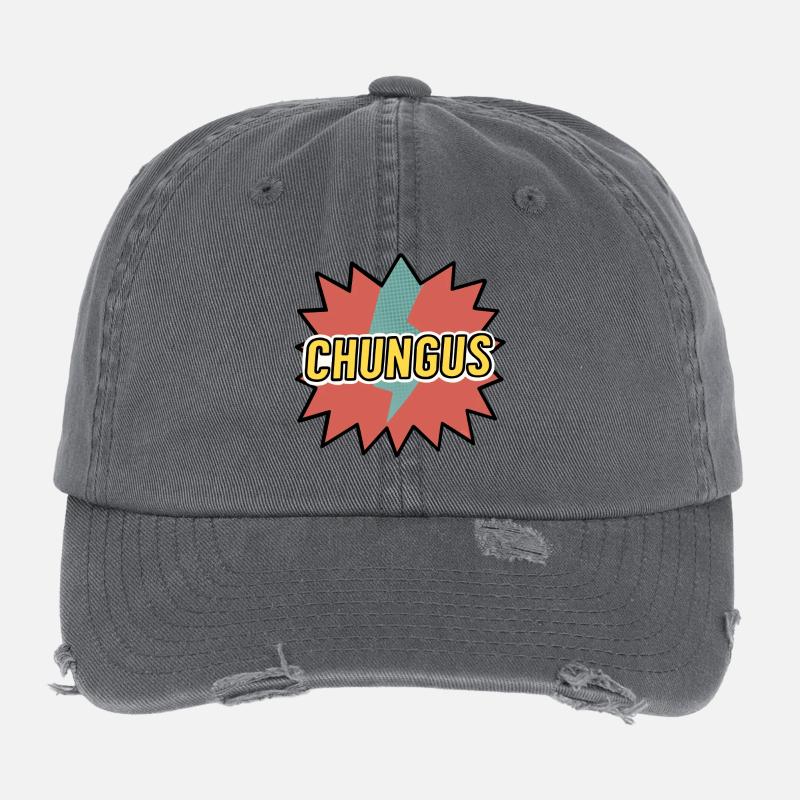 Chungus Flexfit Vintage Destroyed Cap