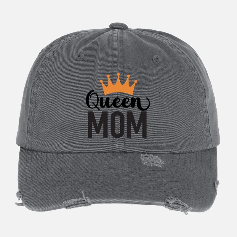 La Mère de la Reine Casquette vintage effet usé Flexfit