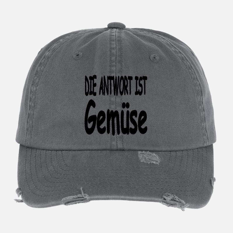 Gemüse Flexfit Vintage Destroyed Cap