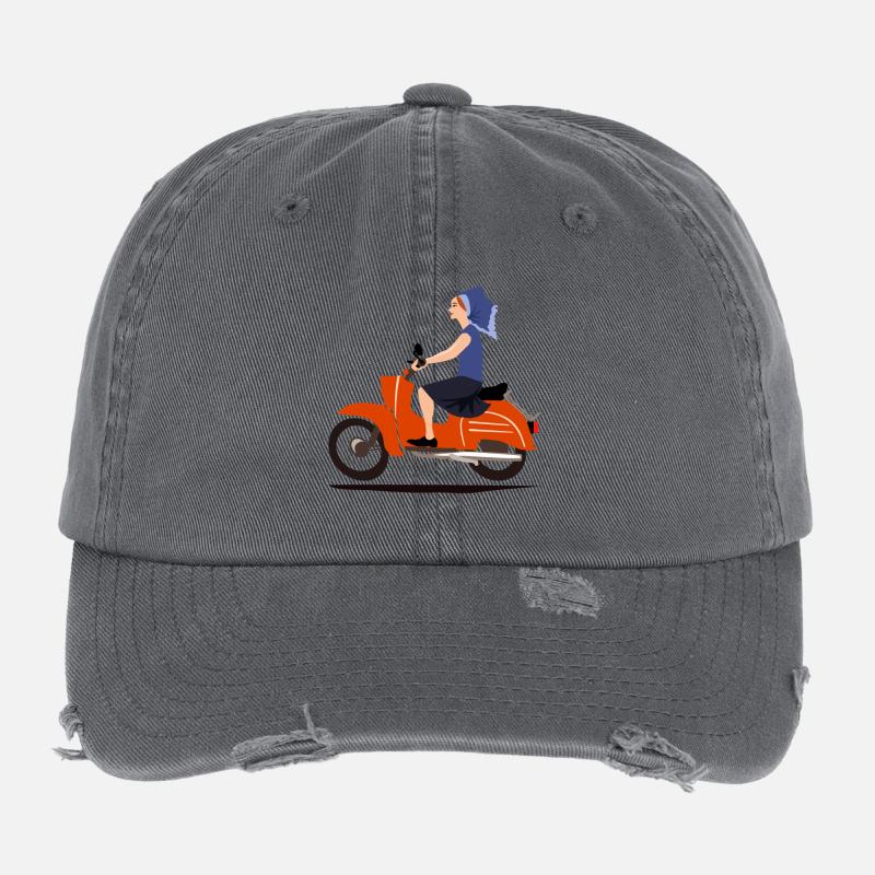 MOD DELNJOSERBOWKA Casquette vintage effet usé Flexfit
