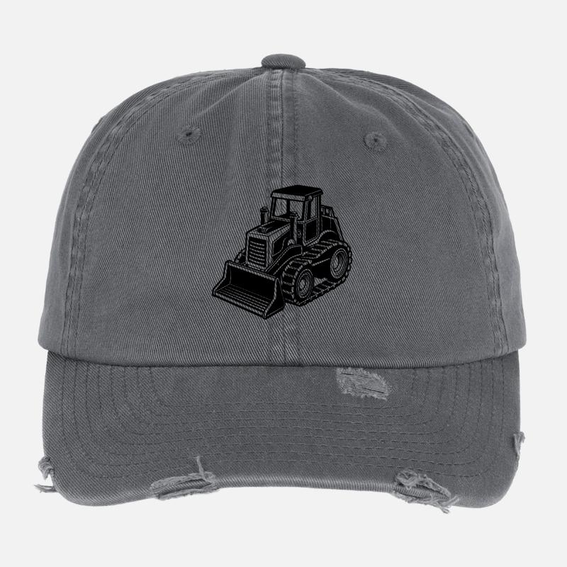 Bulldozer Flexfit Vintage Destroyed Cap