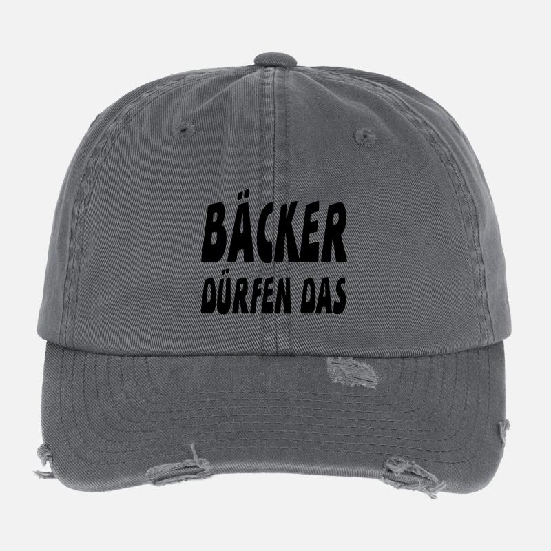 Bäcker Flexfit Vintage Destroyed Cap
