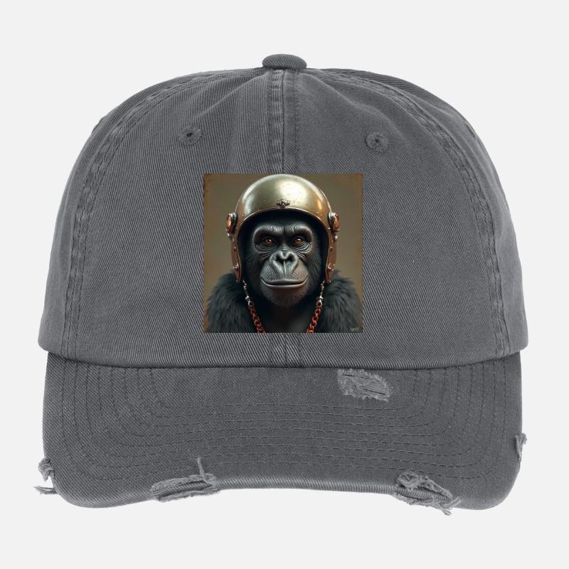 gorilla Flexfit Vintage Destroyed Cap