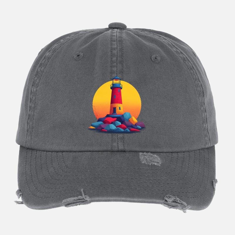 Leuchtturm Flexfit Vintage Destroyed Cap