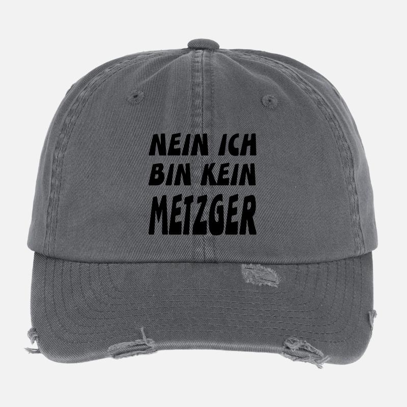 Metzger Flexfit Vintage Destroyed Cap