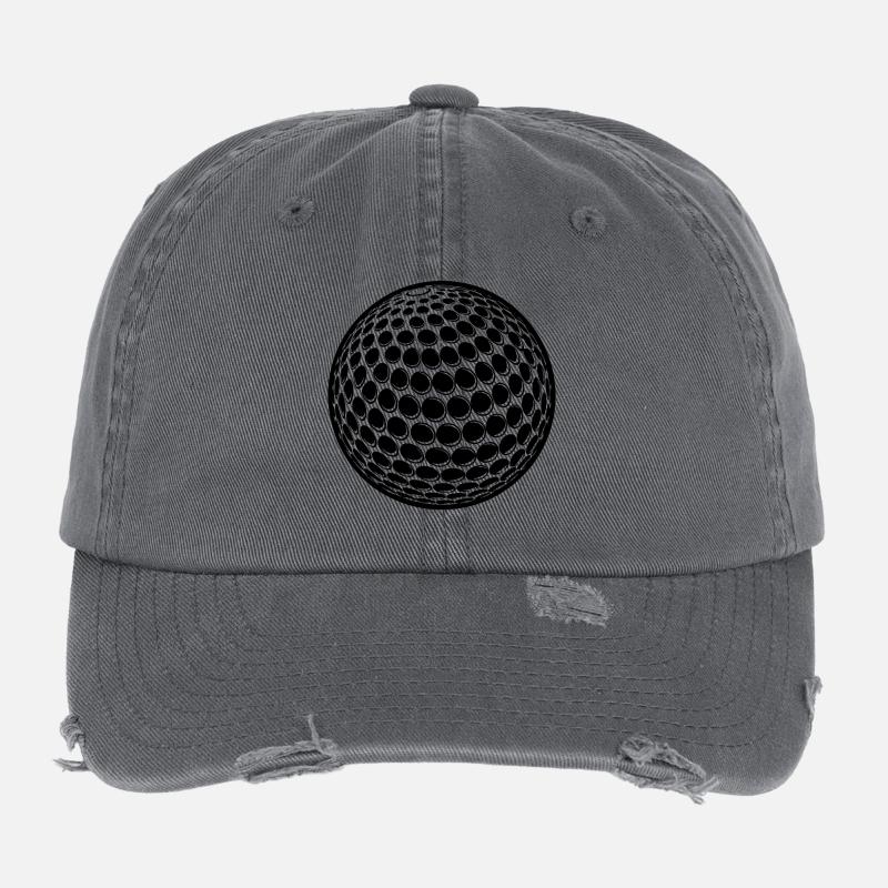 Golfball Flexfit Vintage Destroyed Cap