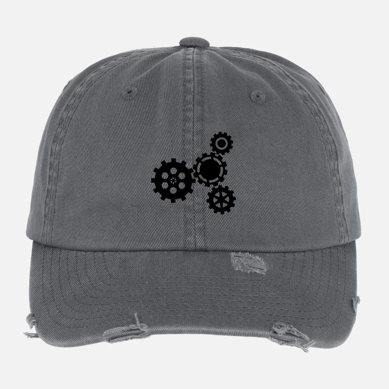 Growing gears Flexfit Vintage Destroyed Cap
