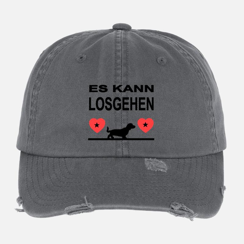 Dackel Flexfit Vintage Destroyed Cap
