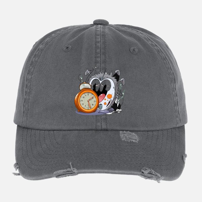Sleepless watch monster Flexfit Vintage Destroyed Cap