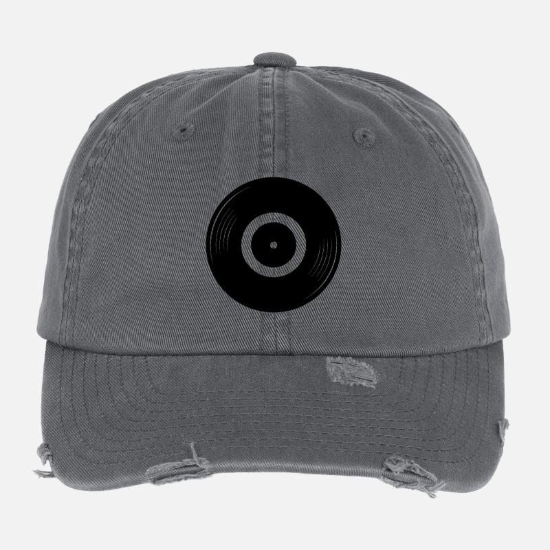 Vinyle Casquette vintage effet usé Flexfit