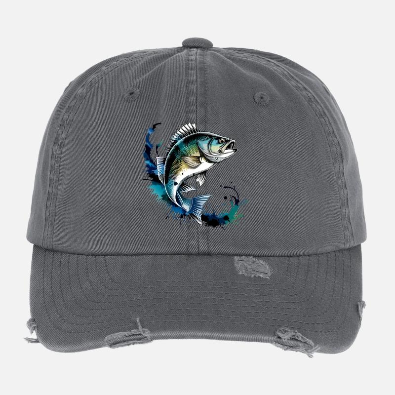 Perch Design Flexfit Vintage Destroyed Cap