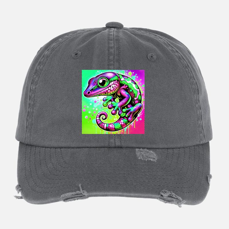 Gecko Flexfit Vintage Destroyed Cap