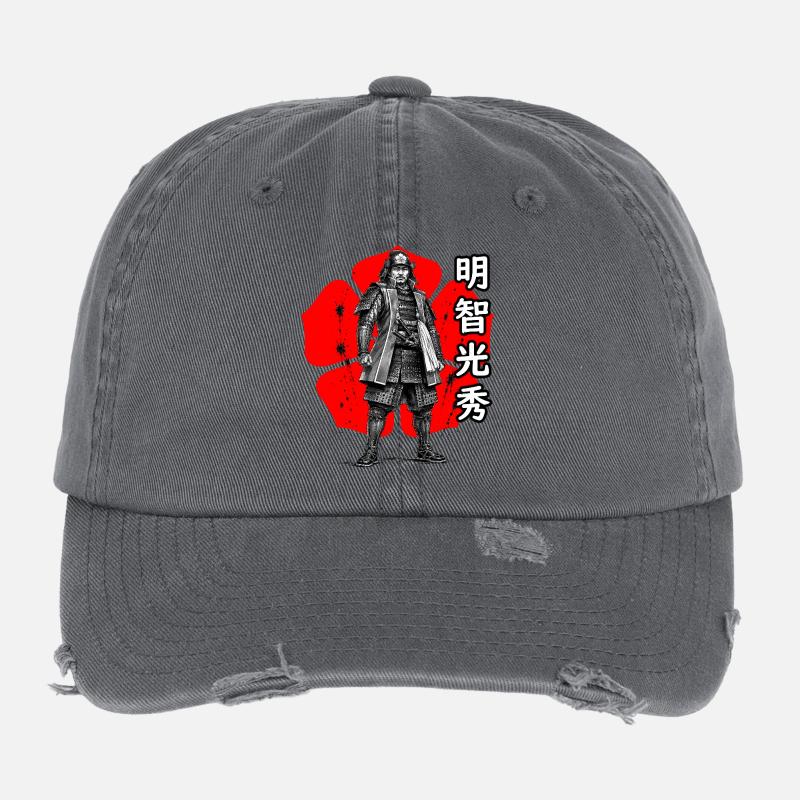 Akechi Mitsuhide, le shogun de treize jours Casquette vintage effet usé Flexfit