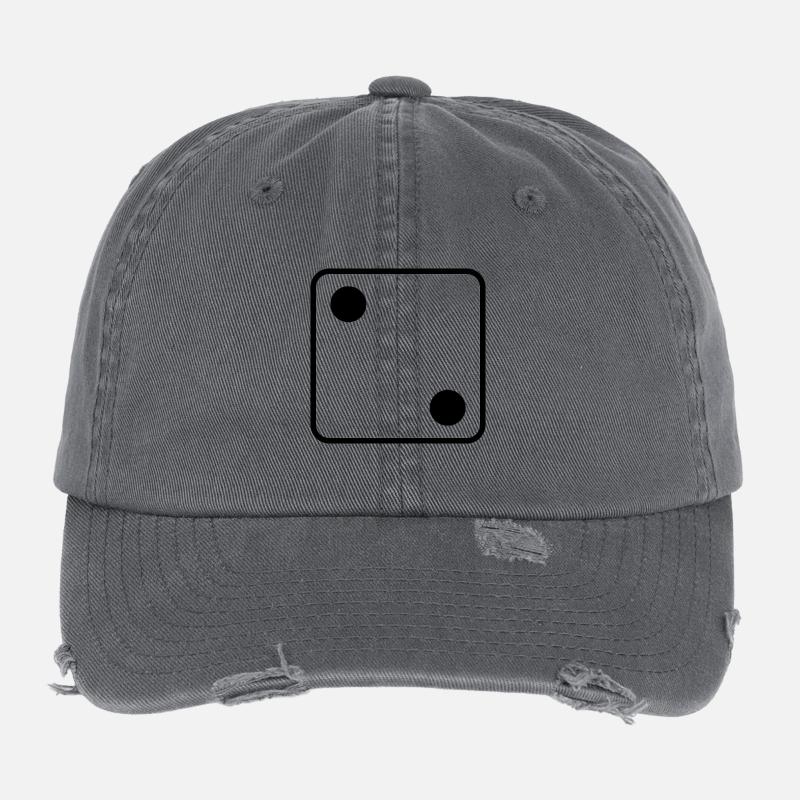 Says Flexfit Vintage Destroyed Cap