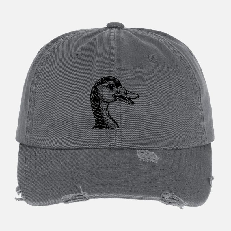 Lustige Gans Flexfit Vintage Destroyed Cap