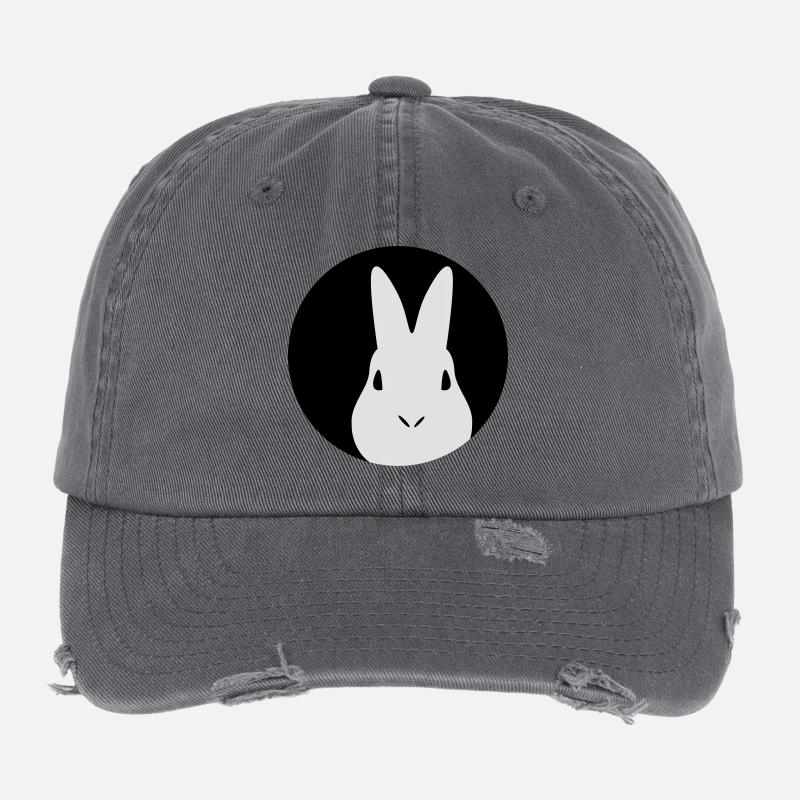Kaninchen Flexfit Vintage Destroyed Cap