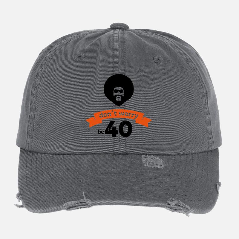 Geburtstag 40 Flexfit Vintage Destroyed Cap
