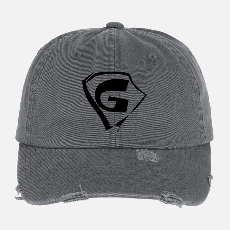 Emblem G Logo Flexfit Vintage Destroyed Cap