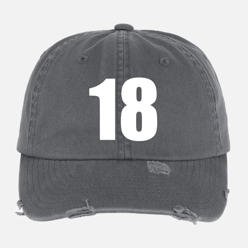 18 Casquette vintage effet usé Flexfit