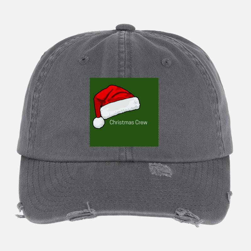 Équipage de Noël Casquette vintage effet usé Flexfit