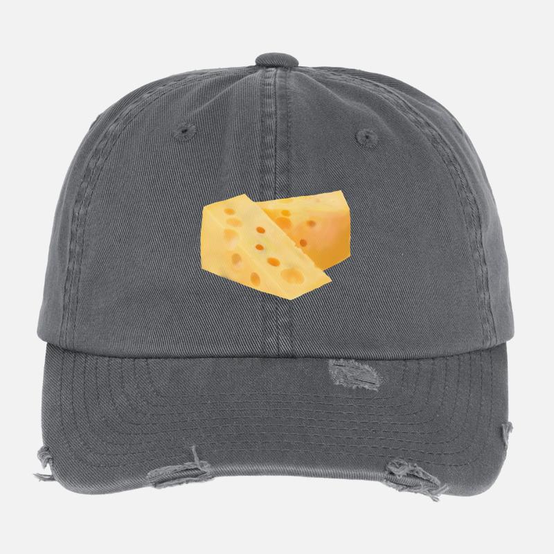 cheese Flexfit Vintage Destroyed Cap