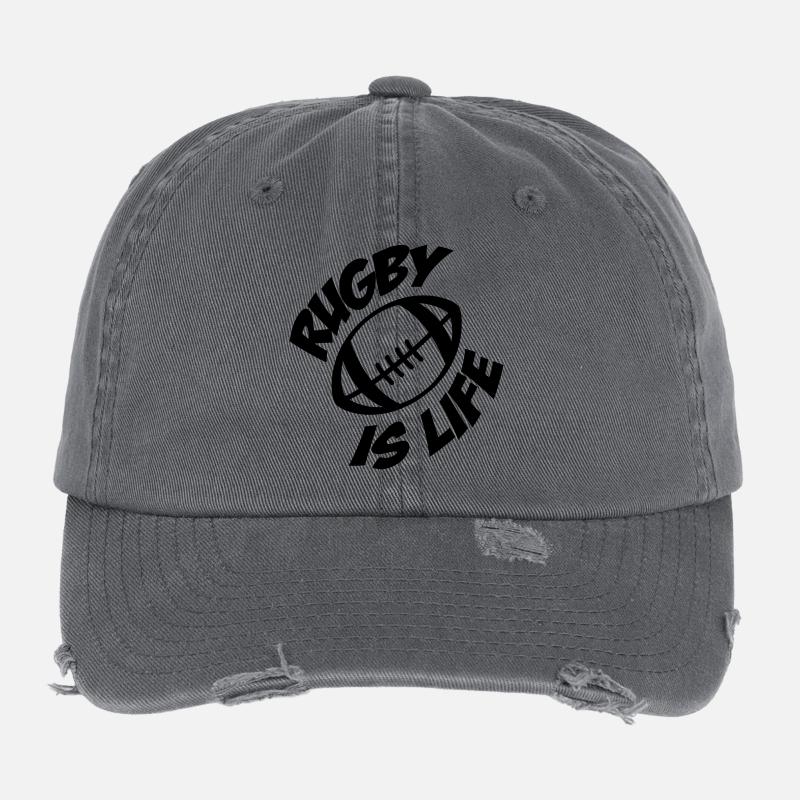Rugby Flexfit Vintage Destroyed Cap