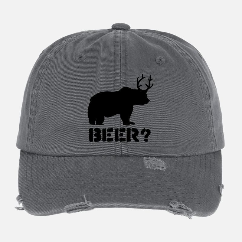 beer Flexfit Vintage Destroyed Cap