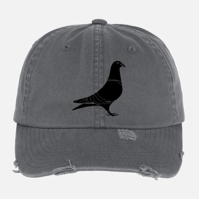 Brieftaube Schatten Flexfit Vintage Destroyed Cap