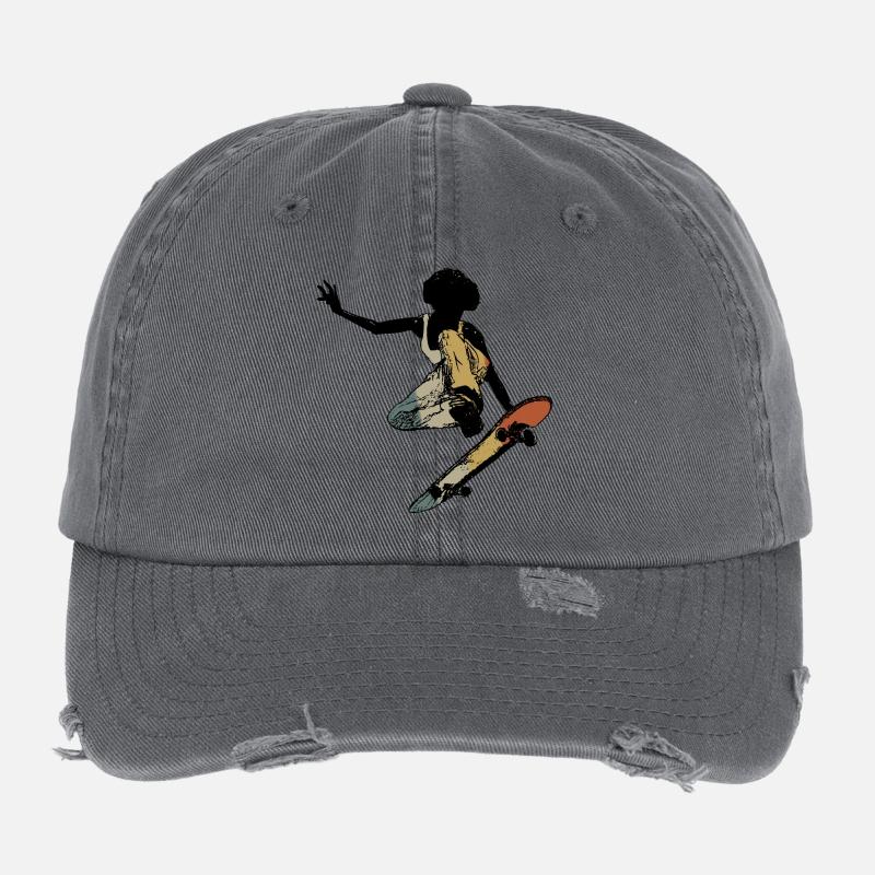 Retro Skater Flexfit Vintage Destroyed Cap