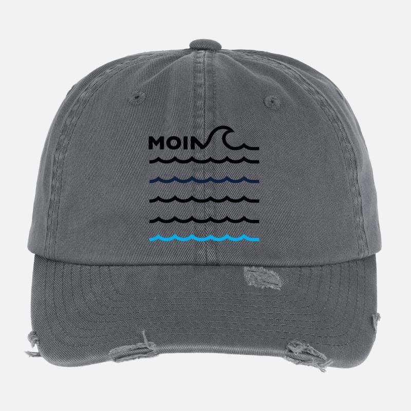 MOIN Flexfit Vintage Destroyed Cap