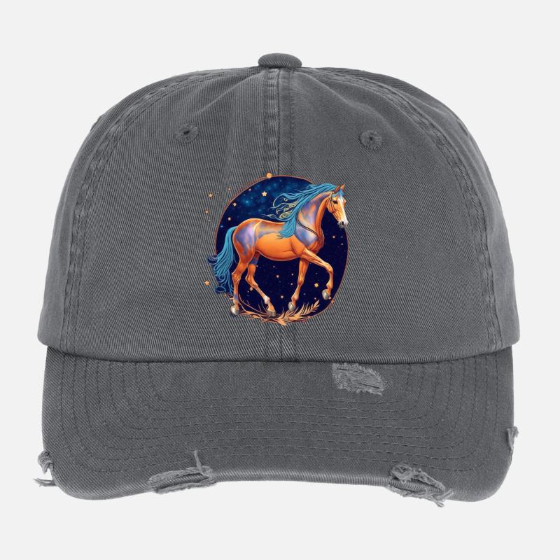 blockedTitle Flexfit Vintage Destroyed Cap