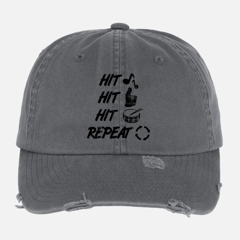 Marschkapelle Flexfit Vintage Destroyed Cap