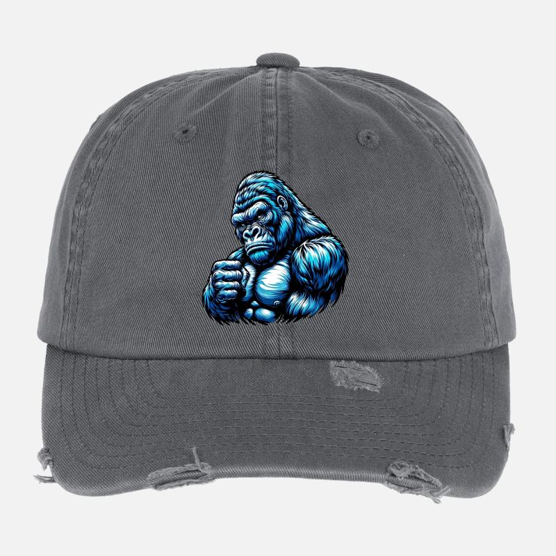 Gorilla Flexfit Vintage Destroyed Cap