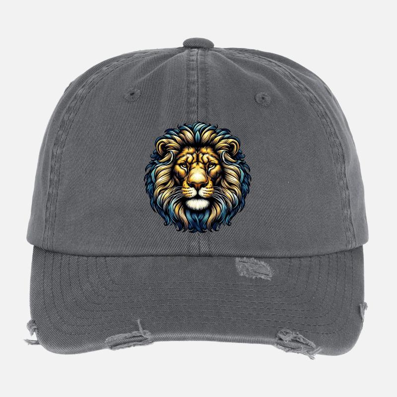 Löwe Flexfit Vintage Destroyed Cap