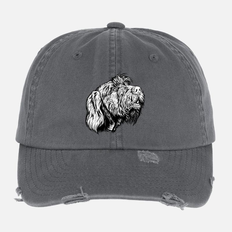 Pudelpointer joins in the conversation Flexfit Vintage Destroyed Cap