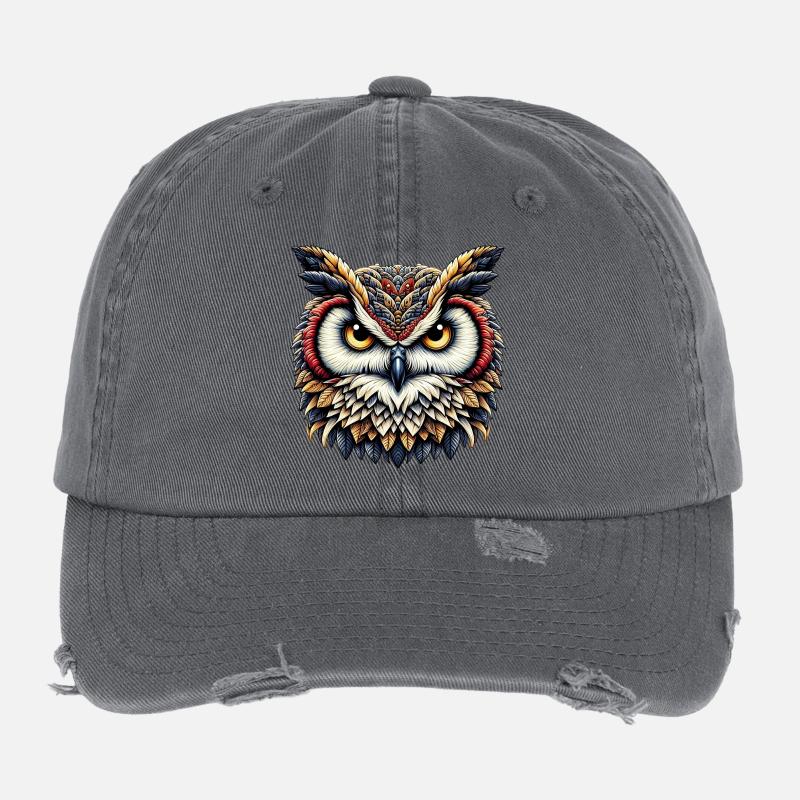 Eule Flexfit Vintage Destroyed Cap