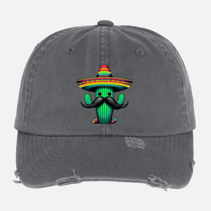 Cactus Flexfit Vintage Destroyed Cap