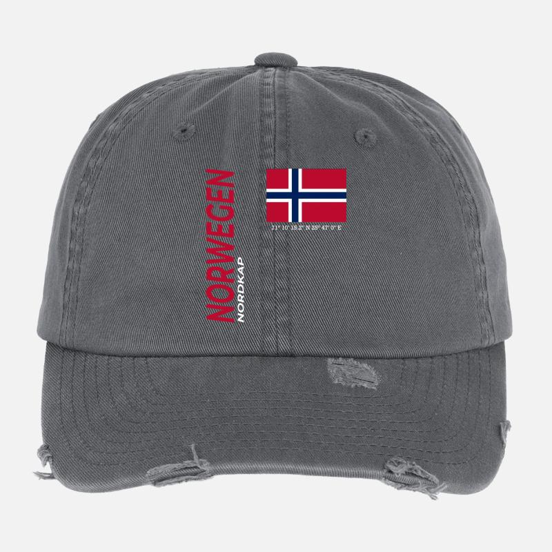 Cap Nord Casquette vintage effet usé Flexfit