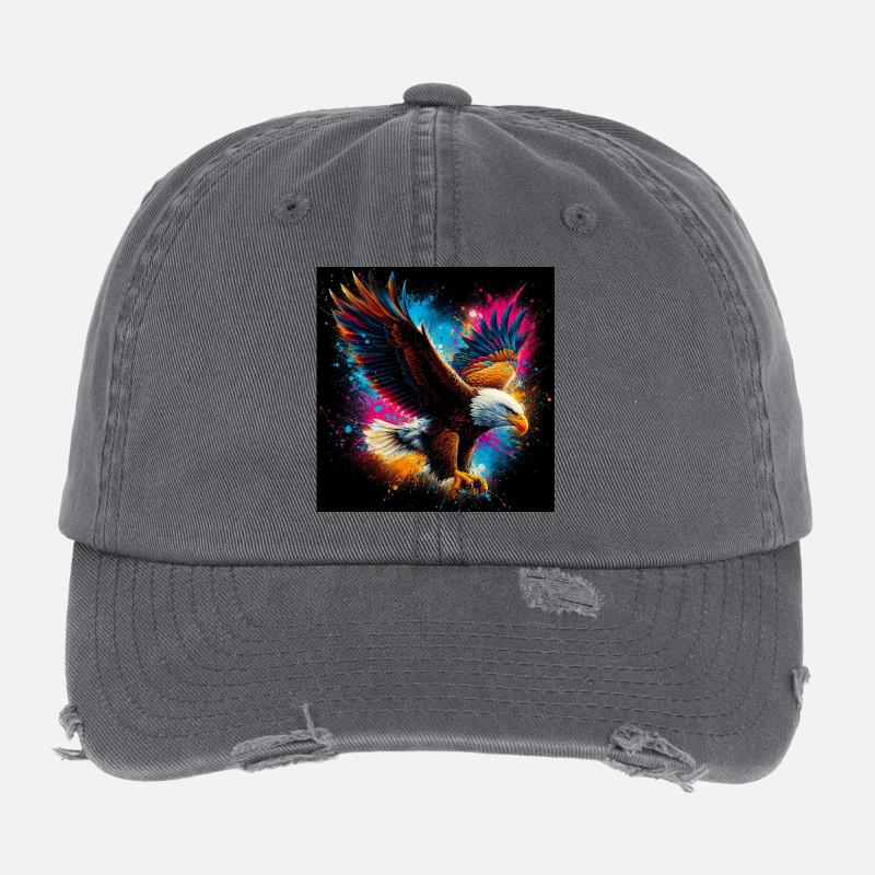 Adler Flexfit Vintage Destroyed Cap