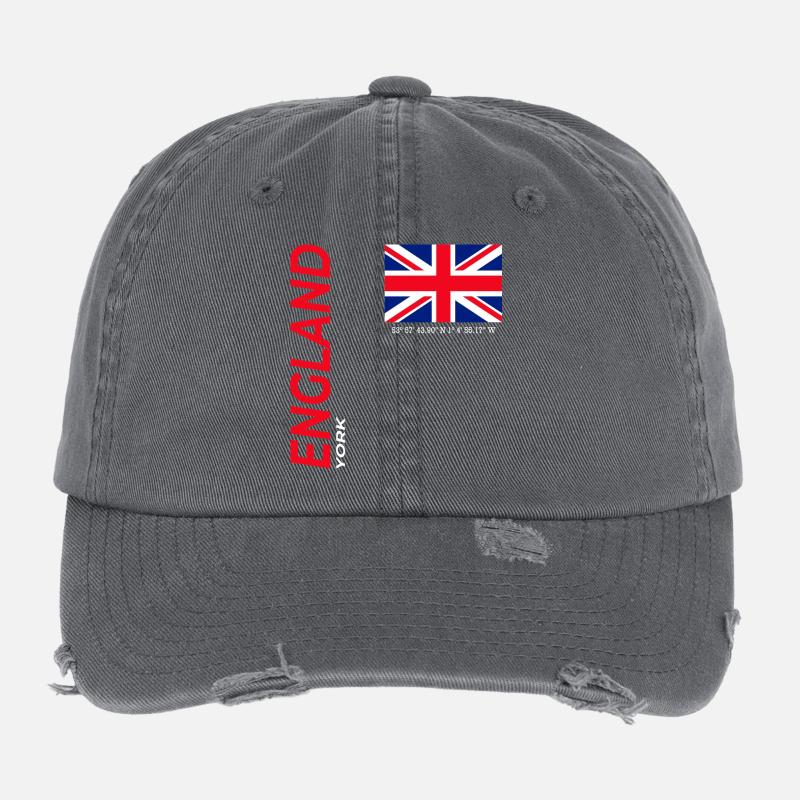 York Casquette vintage effet usé Flexfit