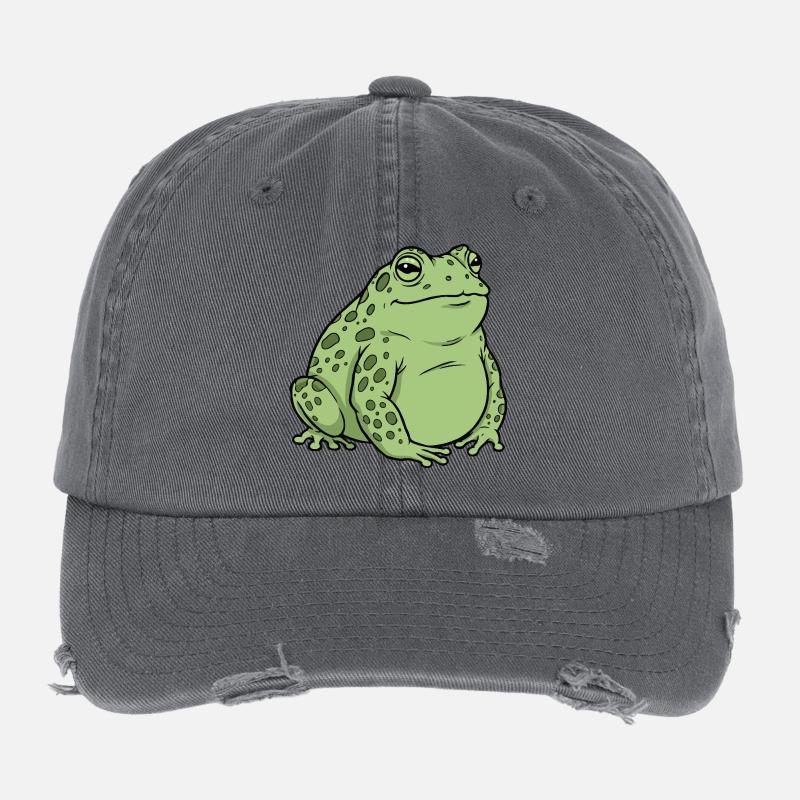 Fette Kröte Flexfit Vintage Destroyed Cap