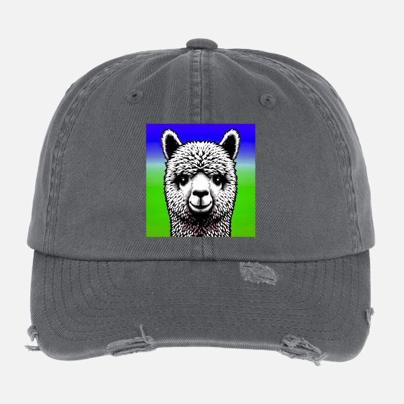 Alpaka Flexfit Vintage Destroyed Cap