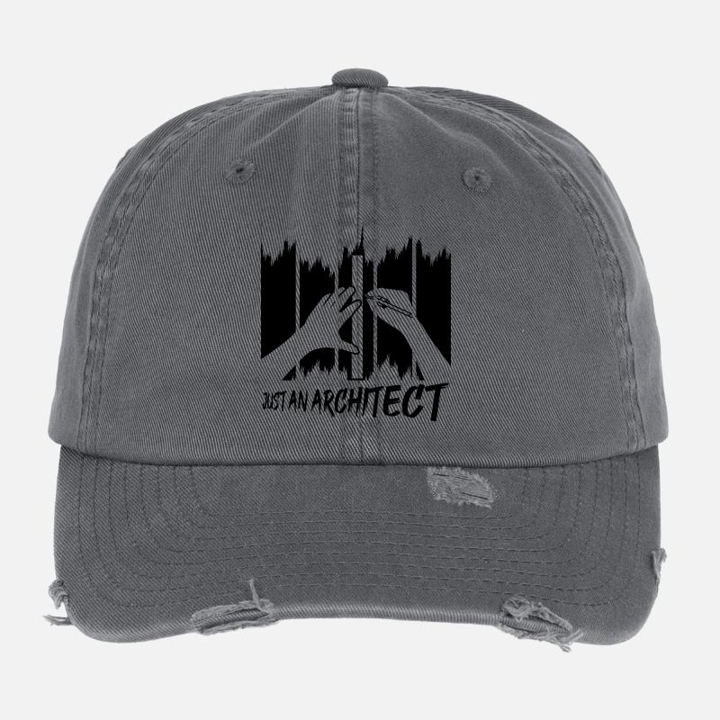 Just An Architect Flexfit Vintage Destroyed Cap