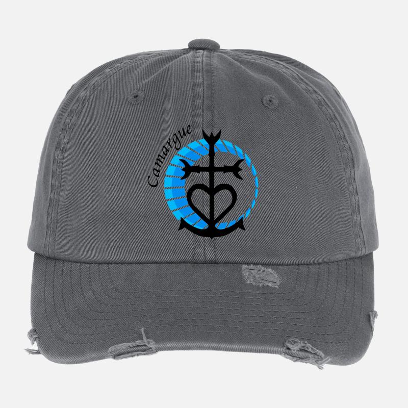 Camargue Casquette vintage effet usé Flexfit
