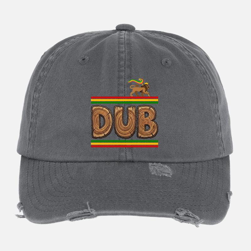 Dub Holz Reggae Flexfit Vintage Destroyed Cap