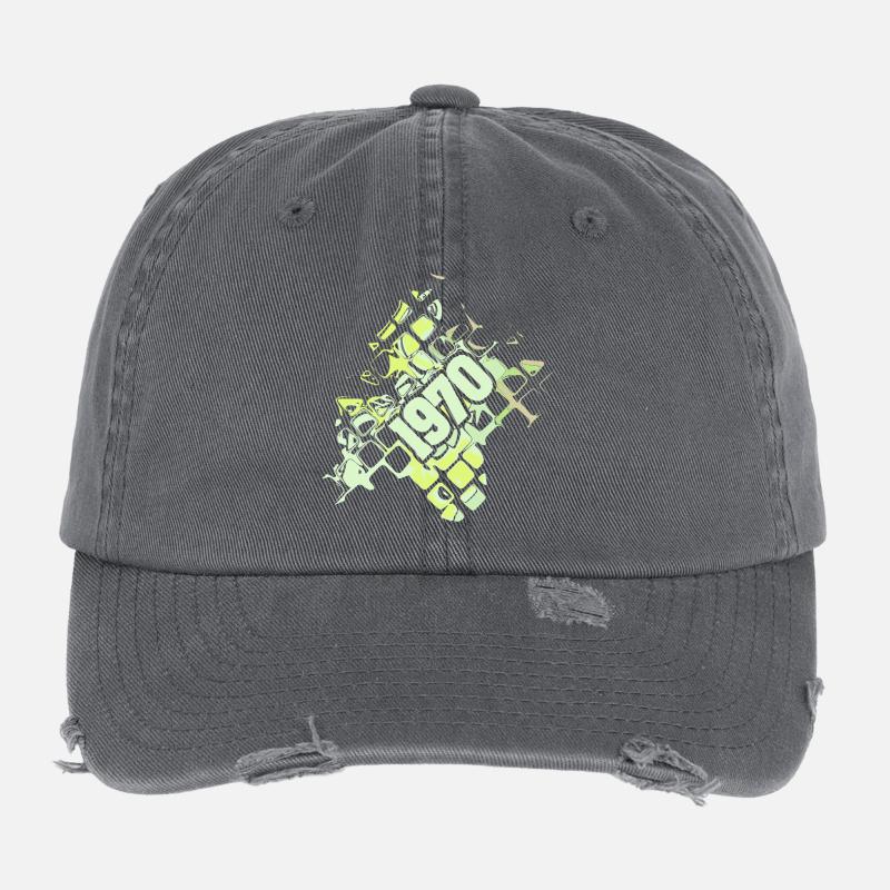 Don 1970 Casquette vintage effet usé Flexfit