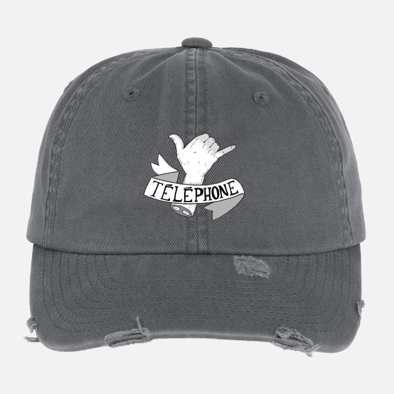 Rough Translation # 4 Flexfit Vintage Destroyed Cap
