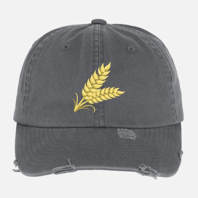 Weizen Flexfit Vintage Destroyed Cap